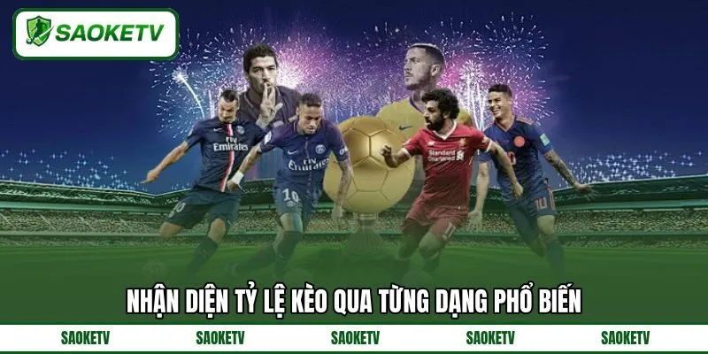 Nhận diện tỷ lệ kèo qua từng dạng phổ biến Nhận diện tỷ lệ kèo qua từng dạng phổ biến