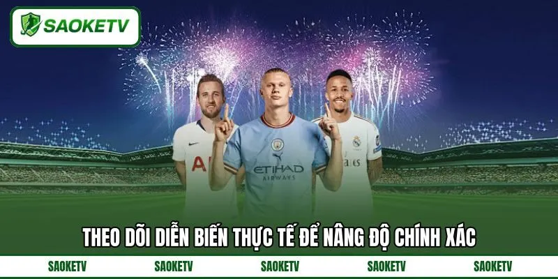 Theo dõi diễn biến thực tế để nâng độ chính xác Theo dõi diễn biến thực tế để nâng độ chính xác
